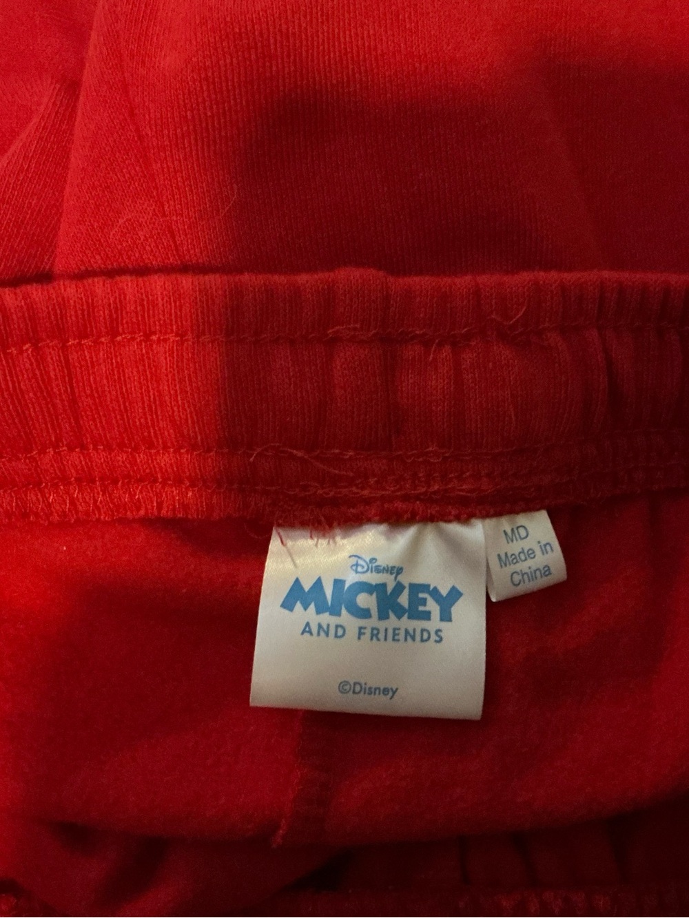 Disney Mickey & Friends Holly Jolly Christmas Sweatpants – Juniors Medium – NWT - Picture 6 of 8